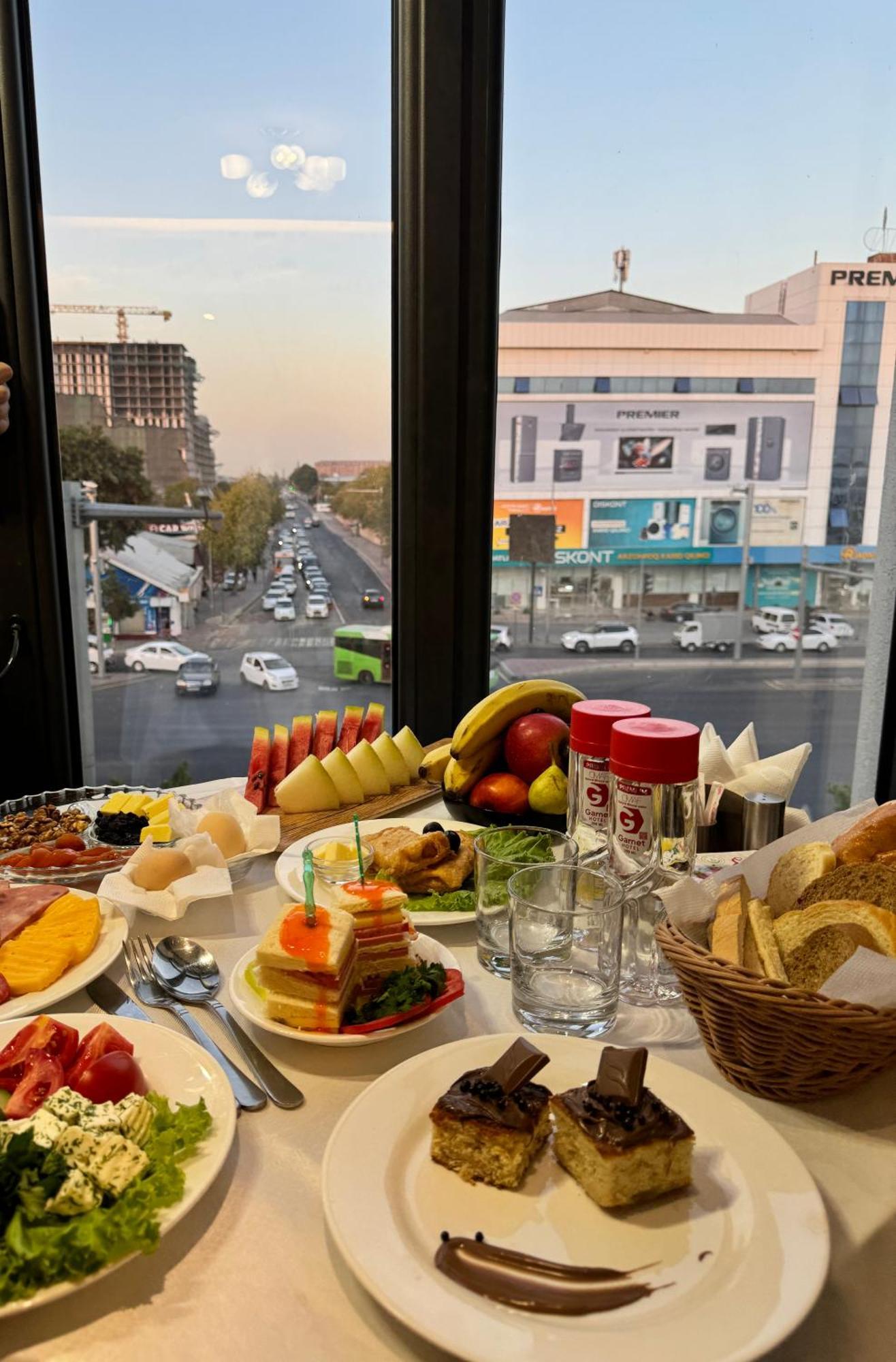 Garnet Mir Hotel Taškent Exteriér fotografie